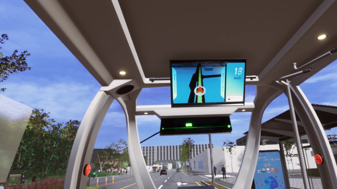 VR 자율주행버스 시연영상