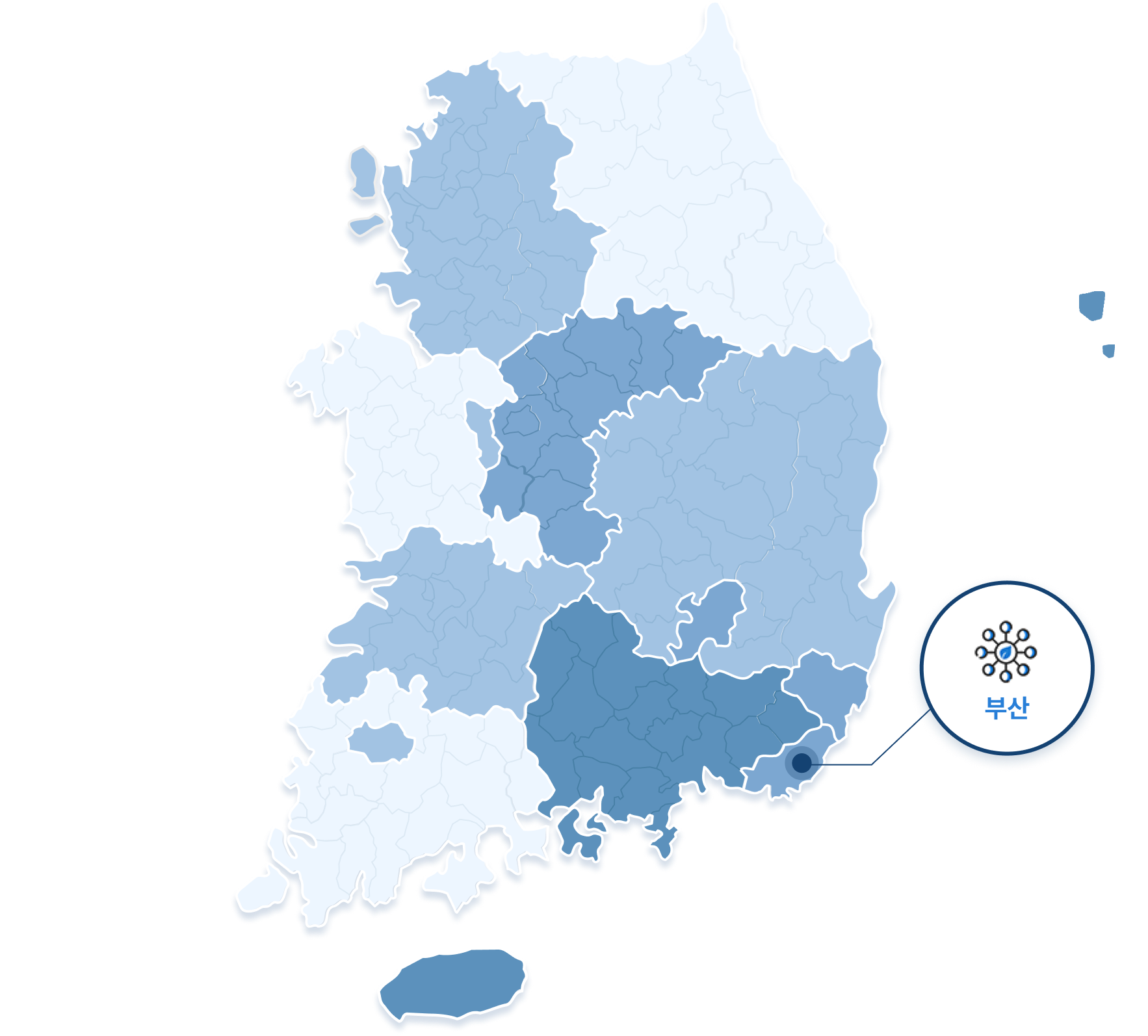 전국지도(부산)